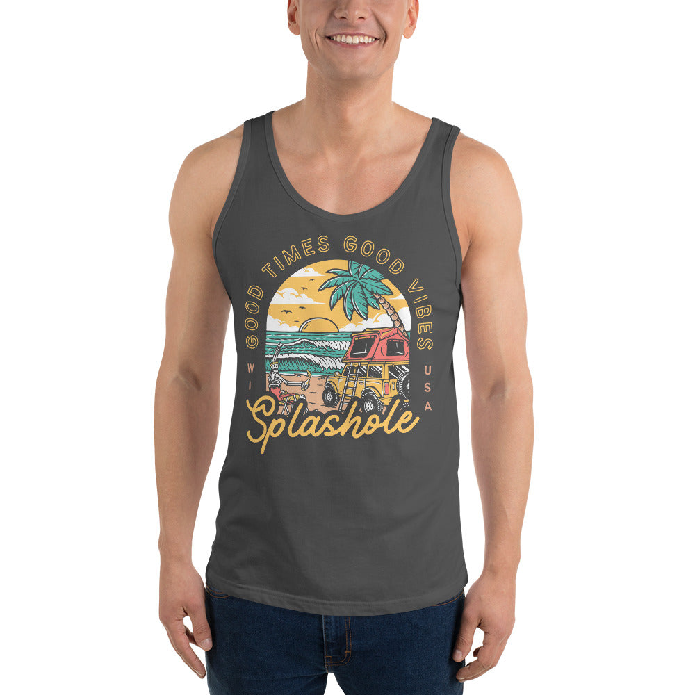 Splashole Beach Men'sTank