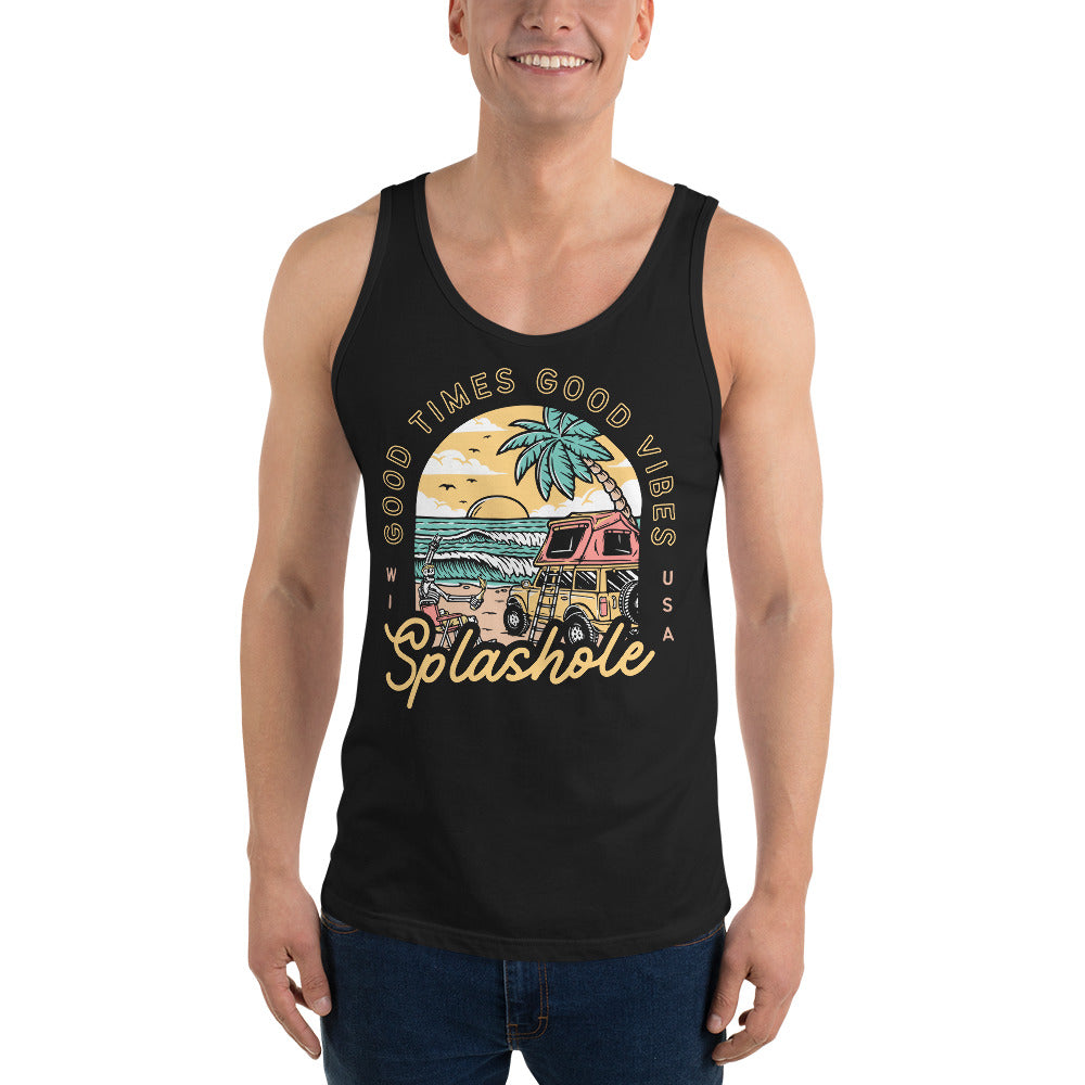 Splashole Beach Men'sTank